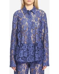 FEDERICA TOSI - Lace Shirt - Lyst