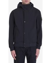 Stone Island - Light Soft Shell Jacket - Lyst