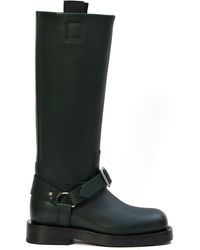 Burberry - Saddle High Boots - Lyst