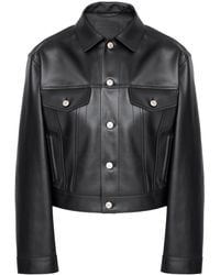 Balenciaga - Leather Jacket - Lyst