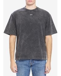 Off-White c/o Virgil Abloh - Tshirt With Off Print - Lyst