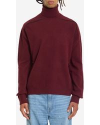 Maison Margiela - Virgin Wool Turtleneck Sweater - Lyst