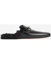 Gucci - Horsebit Slippers - Lyst