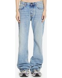 Balenciaga - Chic Low Waist Straight-Leg Jeans - Lyst