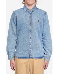 Ami Paris - Ami De Coeur Denim Shirt - Lyst