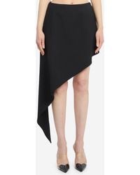 Alaïa - Asymmetric Pointed Skirt - Lyst