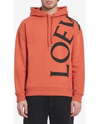 Loewe - Felpa Con Cappuccio - Lyst
