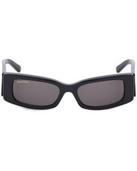 Balenciaga - Max Rectangle Sunglasses - Lyst
