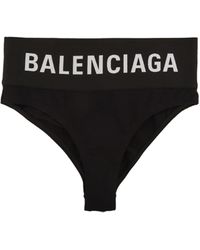 Balenciaga - Slip Con Elastico Logo - Lyst