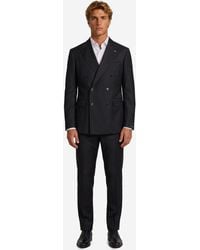 Tagliatore - New York Doublebreasted Virgin Wool Suit - Lyst