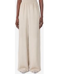 Max Mara - Volonta Silk Wide-Leg Pants - Lyst