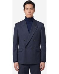 Lardini - Dark Feeling Doublebreasted Jacket - Lyst