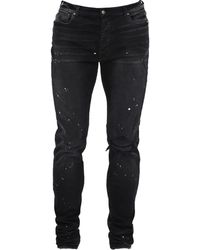 Amiri Paint Jeans - Black
