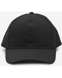 Moncler - Cotton Baseball Cap - Lyst