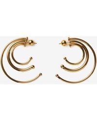 Panconesi - Pierced Solar Hoops Earrings Small - Lyst