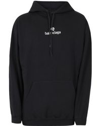 blue balenciaga sweatshirt