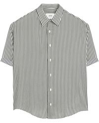 Ami Paris - Striped Shirt - Lyst