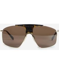 Alaïa - Square Aviator Sunglasses - Lyst