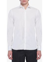 Borriello - Marechiaro Cotton Shirt - Lyst
