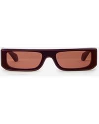 Alaïa - Rectangular Mask Sunglasses - Lyst