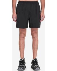 Balenciaga - Bermuda Shorts With Logo - Lyst