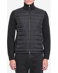 Moncler - Padded Cardigan With Zip - Lyst