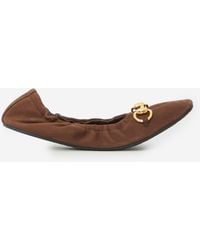Gucci - Prima Ballerina Flat - Lyst