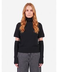 FEDERICA TOSI - Sleevetop Shirt - Lyst