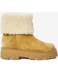 Moncler - Aurea Mid Boots - Lyst