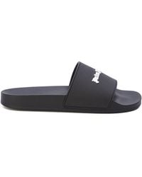 Palm Angels - Monogram Rubber Slide Sandals - Lyst