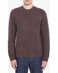 Roberto Collina - Knitted Craw Neck Pullover - Lyst