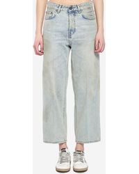 Haikure - Betty Soft Stained Sky Denim Pants - Lyst