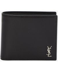 Saint Laurent - Tiny Cassandre Eastwest Wallet - Lyst