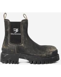 Balenciaga - Chelsea Strike Boots - Lyst