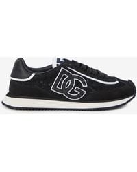 Dolce & Gabbana - Sports Shoes With Logo - Lyst