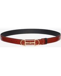 Gucci - Reversible Belt With Horsebit Buckle - Lyst