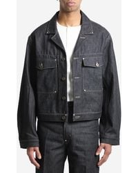 Lemaire - Denim Trucker Jacket - Lyst