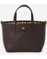 Burberry - Mini Reversible Bloomsbury Tote Bag - Lyst