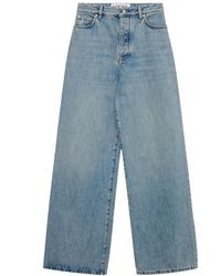 Loewe - Highwaisted Denim Jeans - Lyst