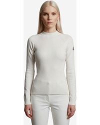 Moncler - Knitted Crew Neck Sweater - Lyst