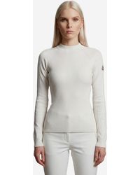 Moncler - Knitted Crew Neck Sweater - Lyst