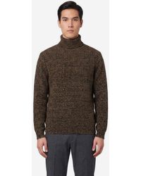 Lemaire - Tobacco Highneck Sweater - Lyst