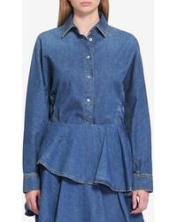 Alaïa - Rounded Shirt - Lyst