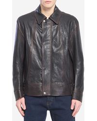 Golden Goose - Nappa Leather Bomber Jacket - Lyst