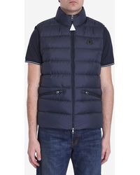 Moncler - Vest Padded With Lechtal Down - Lyst