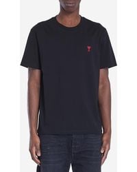 Ami Paris - Ami De Coeur Tshirt - Lyst