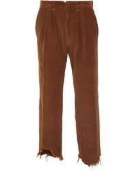 Incotex - Velvet Trousers - Lyst