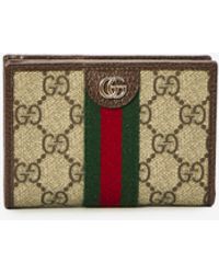 Gucci - Ophidia Trifold Wallet - Lyst