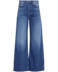 Mother - Jeans The Ditcher Roller Sneak - Lyst