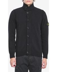 Stone Island - Sweater With Felt Details - Lyst